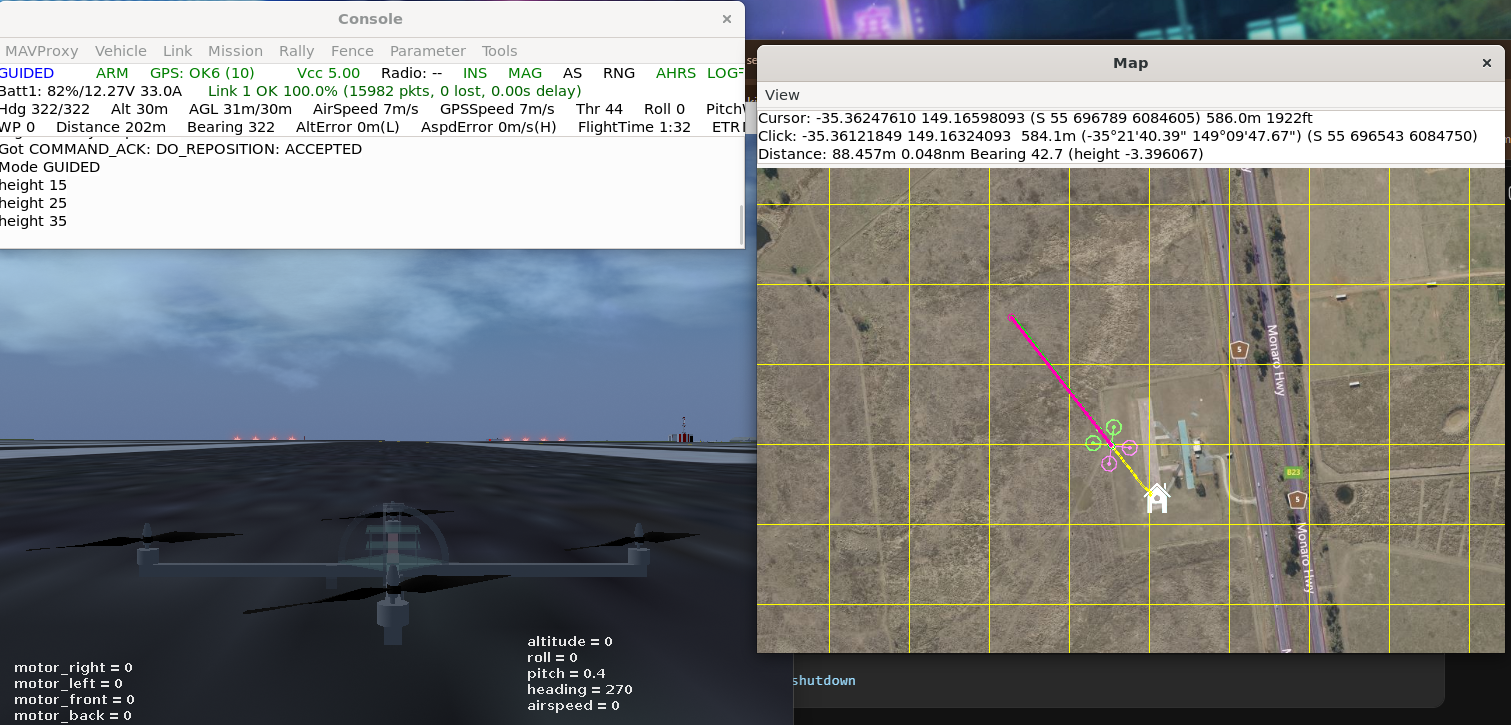 PHI-Drone trajectory planning dashboard